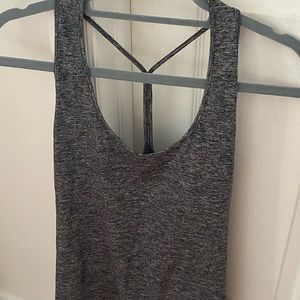 Alo racerback top size S Gray